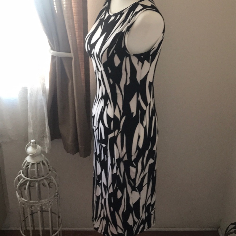 Black And White Dress